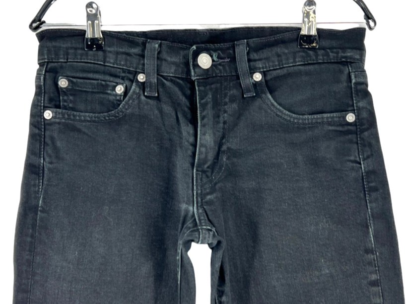 Levi’s 500 Series Men’s Stretch Jeans Black Regular Fit W29 L30