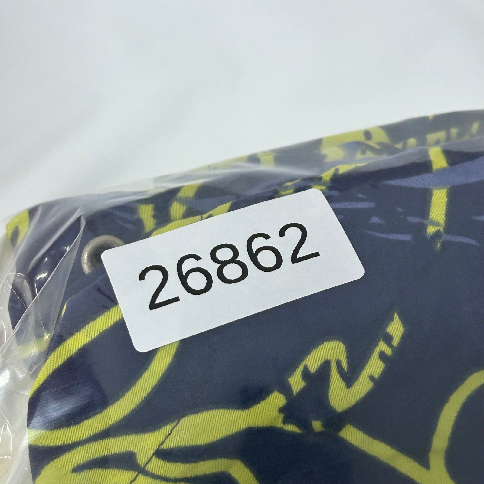Sand N Sun Swim Trunks Mens Size L Navy Yellow Hibiscus Floral Mesh Lined Beach