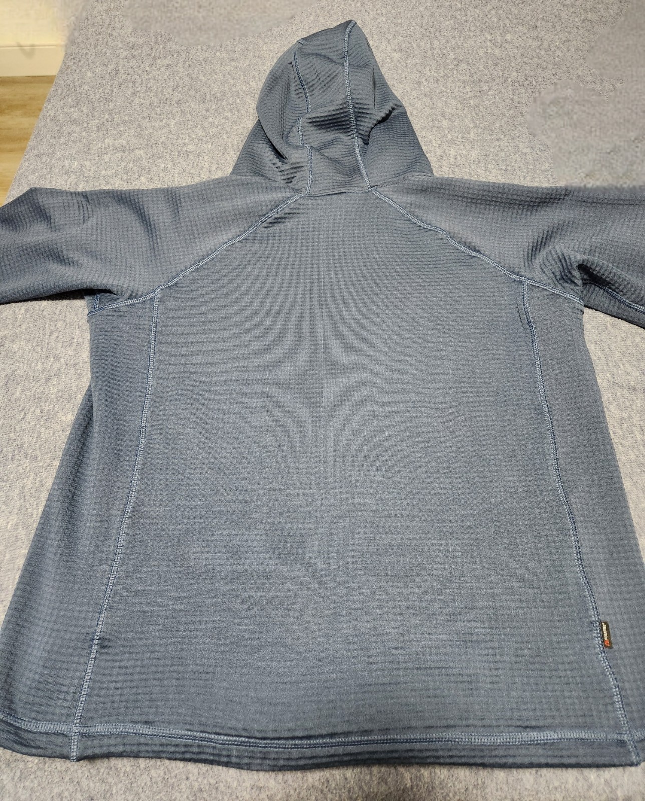 Fayettechill Hoody Leah, Micro Grid, size L, blue color, great condition.