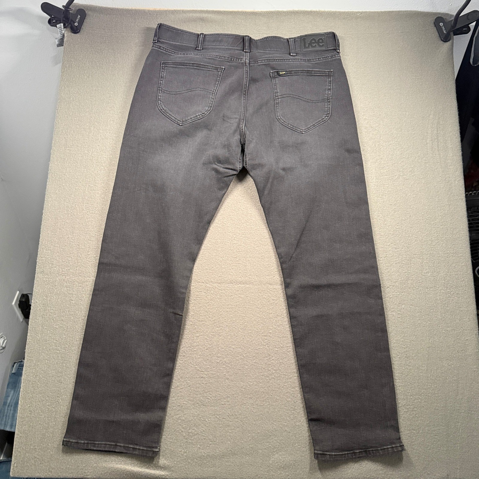 Lee Extreme Motion MVP Jeans Mens 40×32 Farrow Slim Straight Stretch 112339217