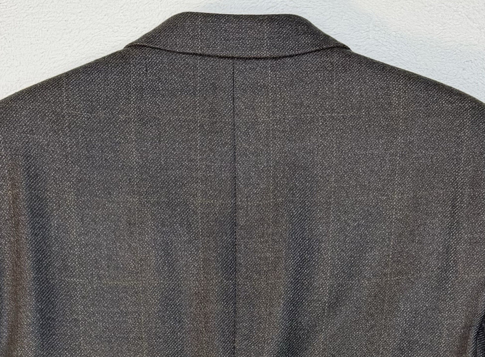 Stafford Executive Blazer Sz 40R Heathered Grays Tweed Wool & Cashmere Blend EUC