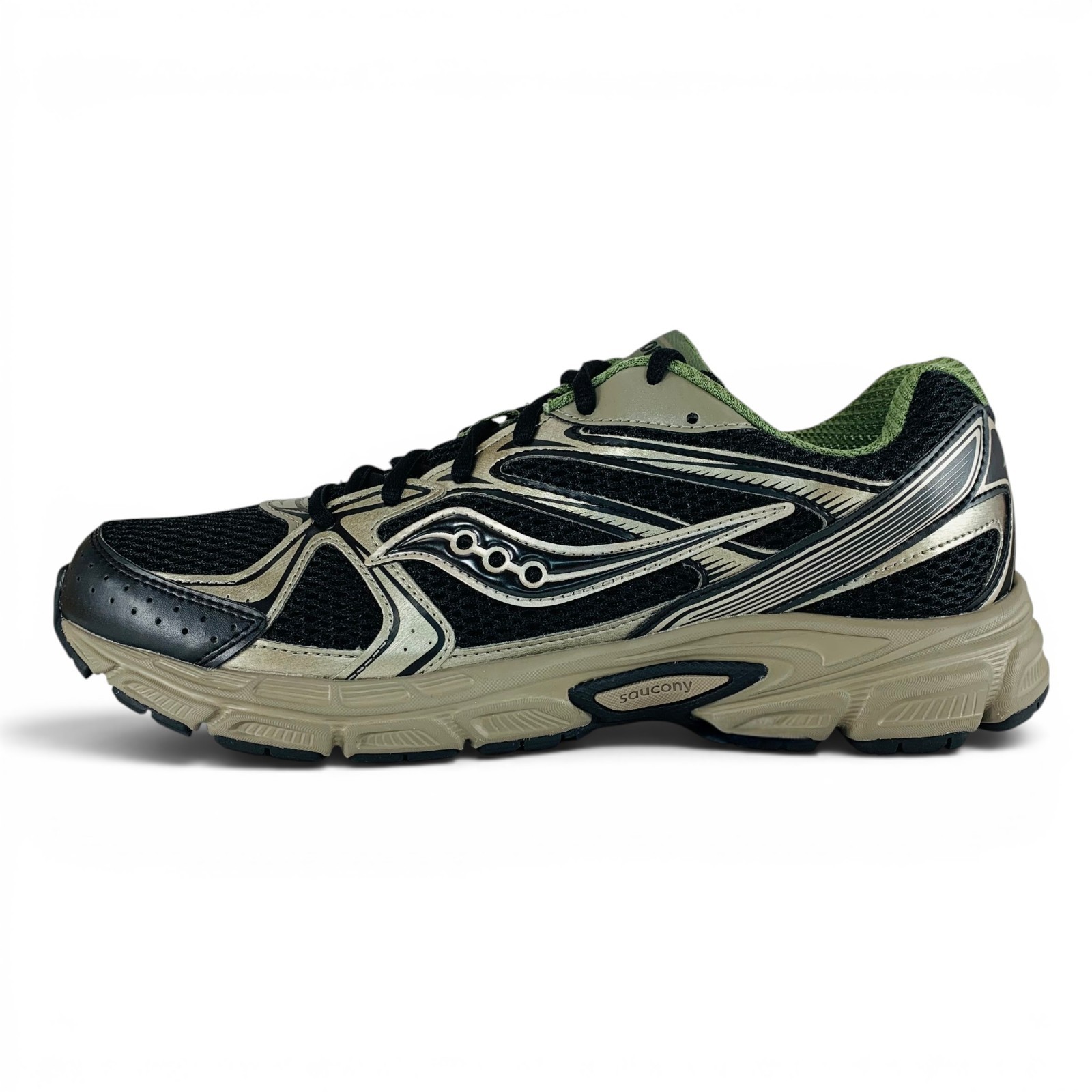 Saucony Ride Millennium Disrupt Olivine Black Sneakers Men’s Shoes S70812-80