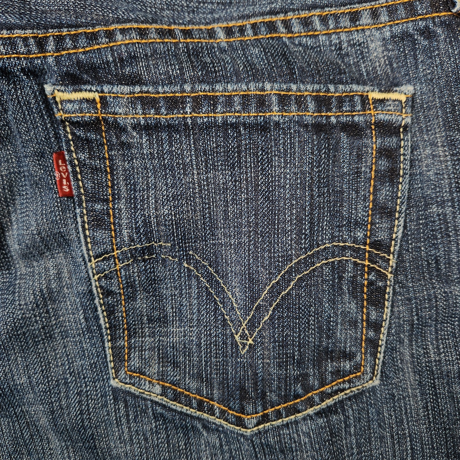 Levis 501 Jeans Mens 30×32 Blue Denim Capital E USA Made Button Fly Distressed