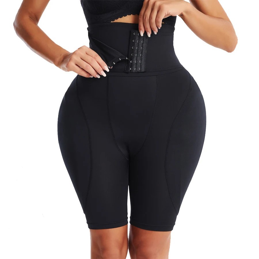 Women High Waist Hip Enhancer Shapewear Padded Butt Lifter Panties Body Shaper