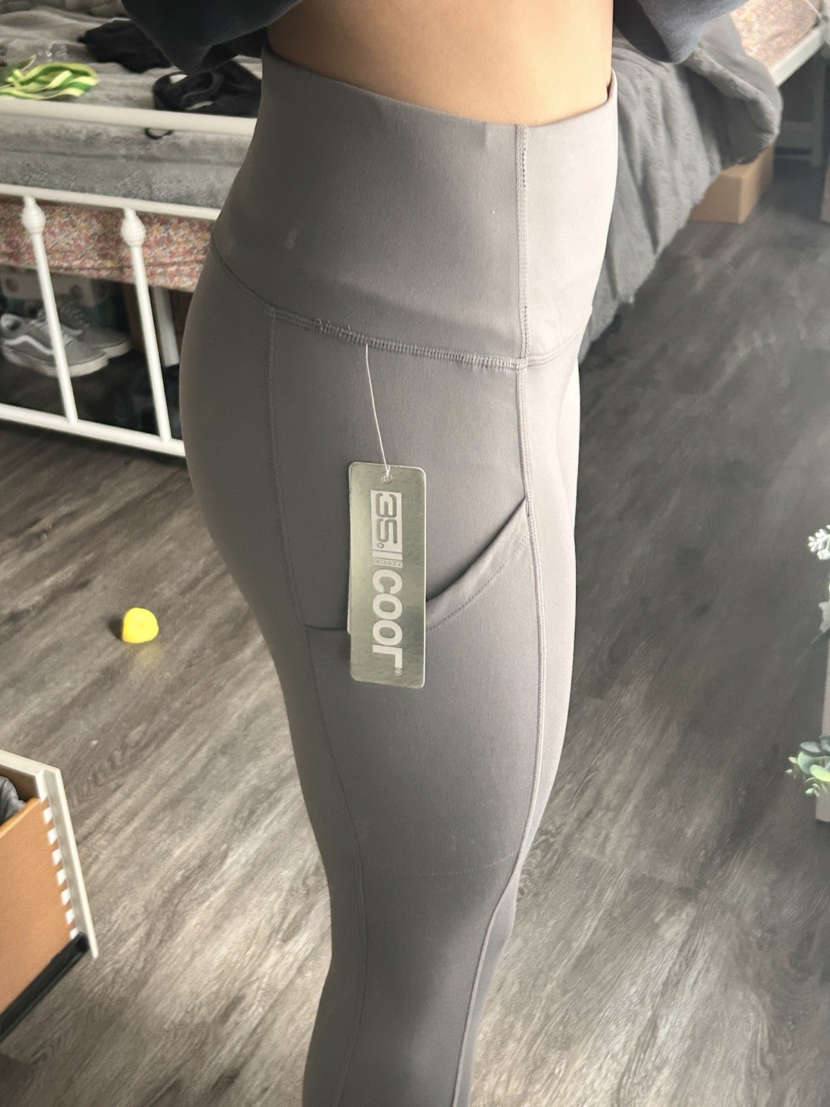 32 Degrees Steel Grey Leggings Size Small Women’s Brand New with Tags