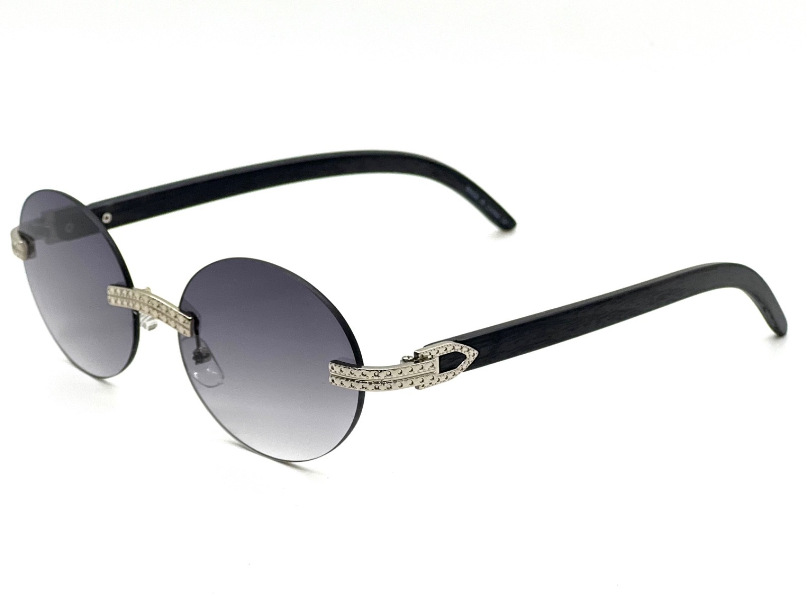 Small Brown Gradient Lens Sunglasses Gold Metal Frame Women Light weight Comfort