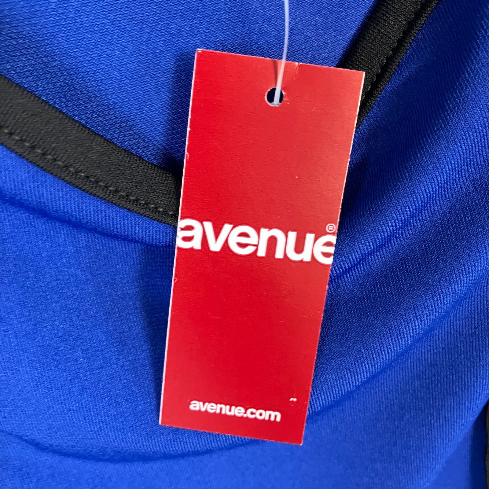Avenue Cold Shoulder Asymmetric Tunic Women’s Size 22/24 Royal Blue