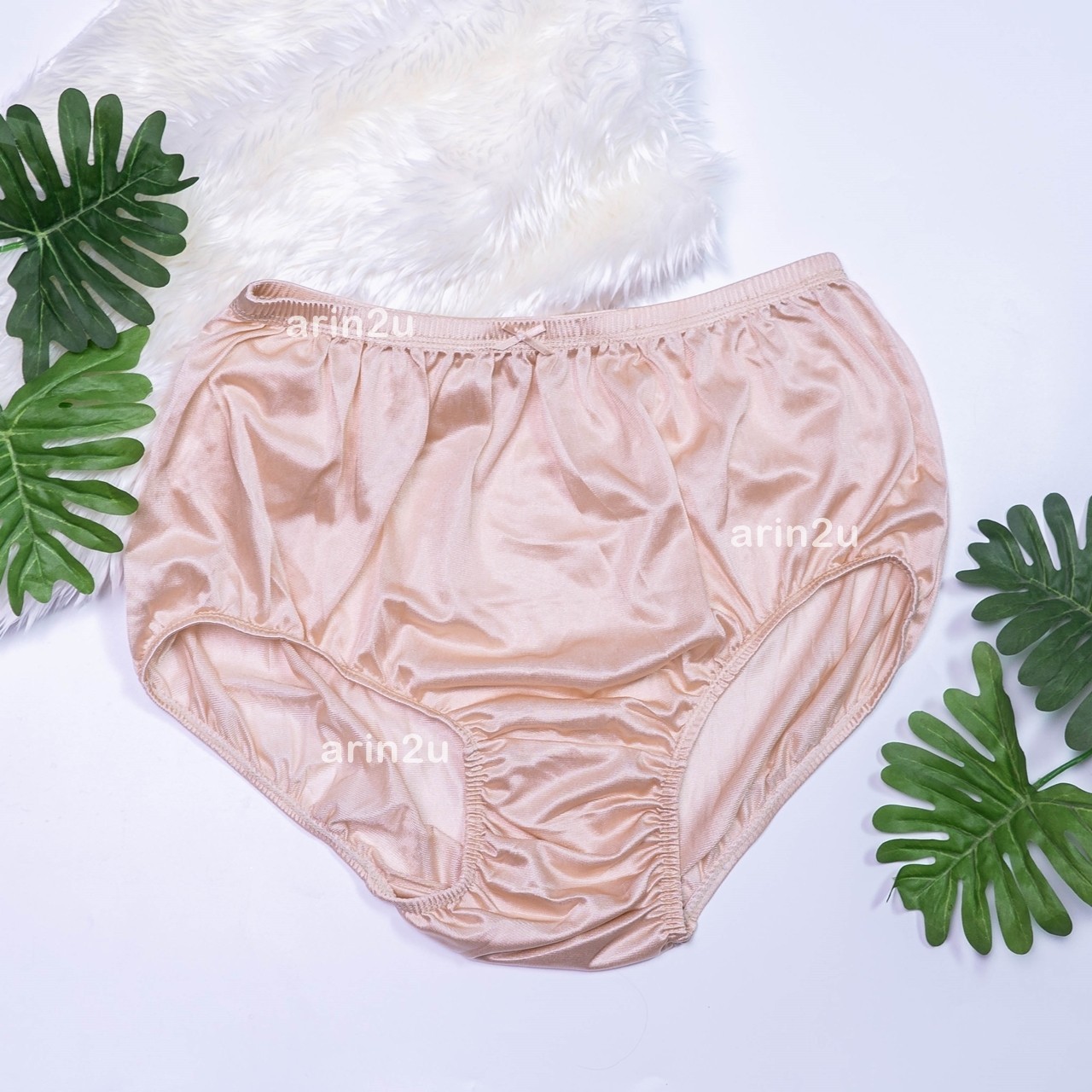 6 VTG Silky Shiny Nylon Panties Plus Size 3XL Soft Sissy Briefs Underwear Nylon