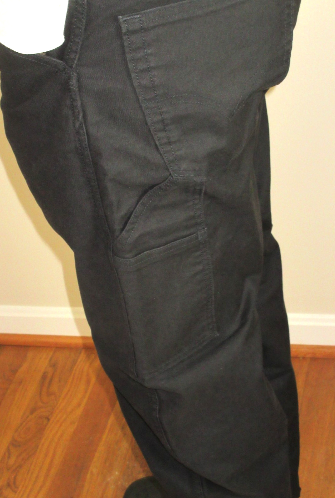 Levi’s Workwear Men’s 565 Loose Straight Fit Canvas Utility Pants Black NWT