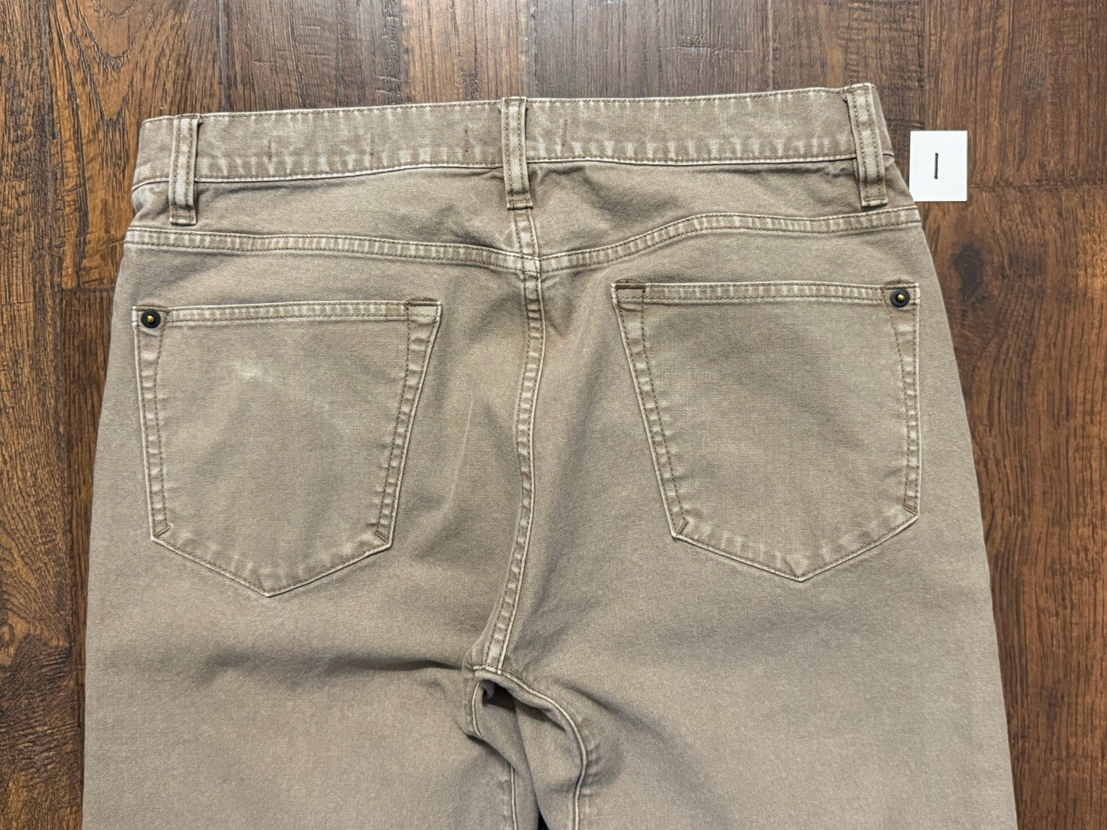 Proof Rover Pant HB Slim 5 Pocket Canvas Men’s 30×31 Huckberry Stretch Outdoors