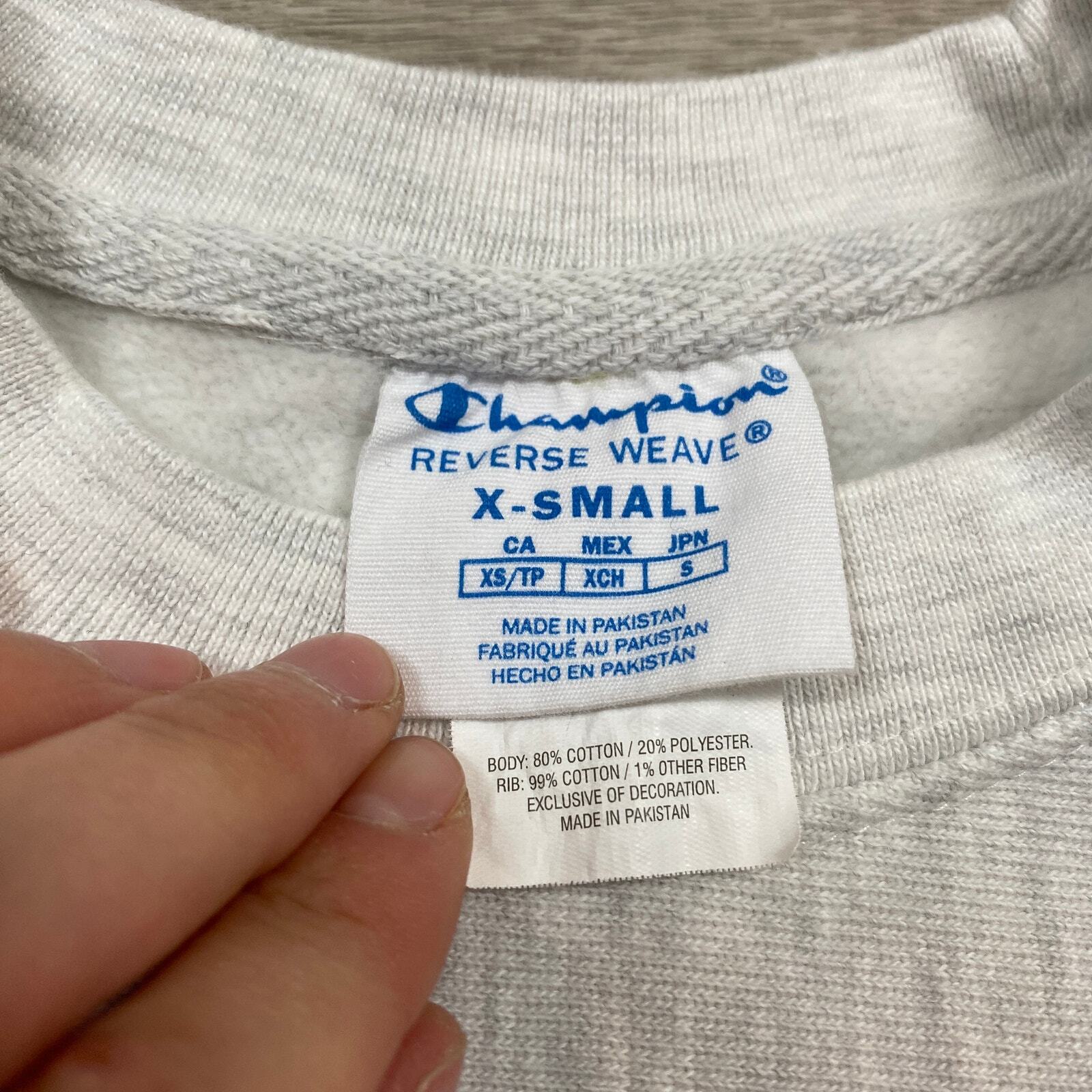 Champion Reverse Weave RISD Art School Crewneck Sweatshirt Men’s XS