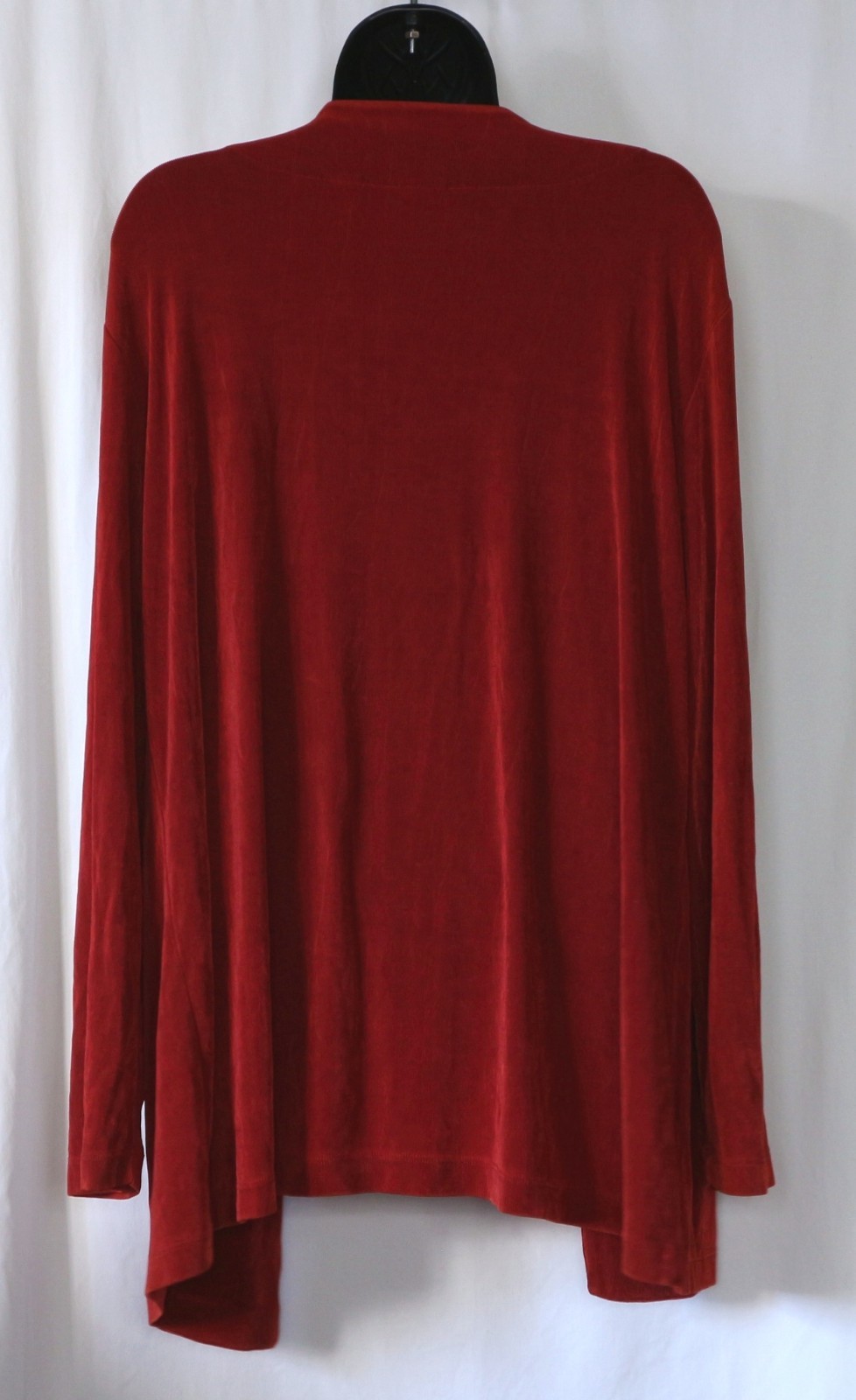 CHICO’S TRAVELERS Rust Clsrlss Jckt 46 In Chst 28.5 In Lng Sz 3 (XL) EXC