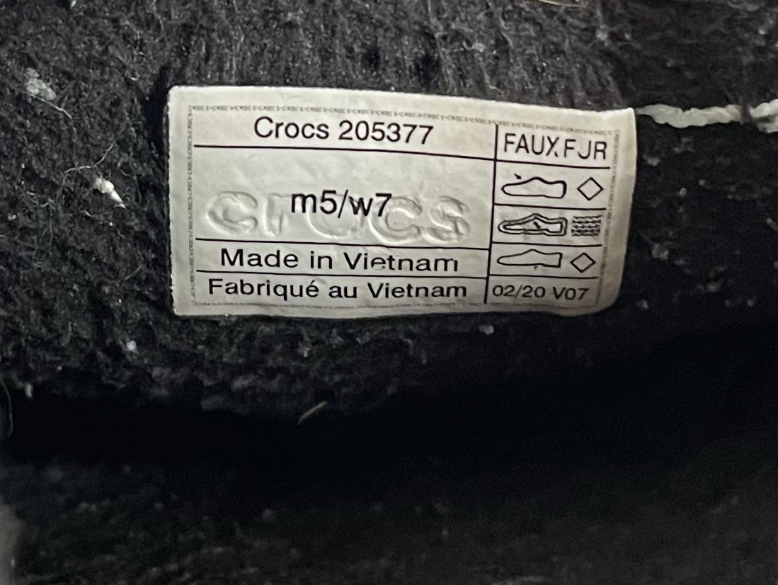 Crocs Classic Lined Realtree Edge Clogs 205377-280 Womens Size 7 Mens Size 5