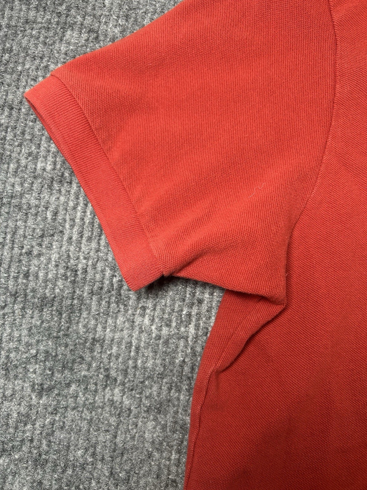 Banana Republic Mens Polo Shirt Red XL Short Sleeve Pocket