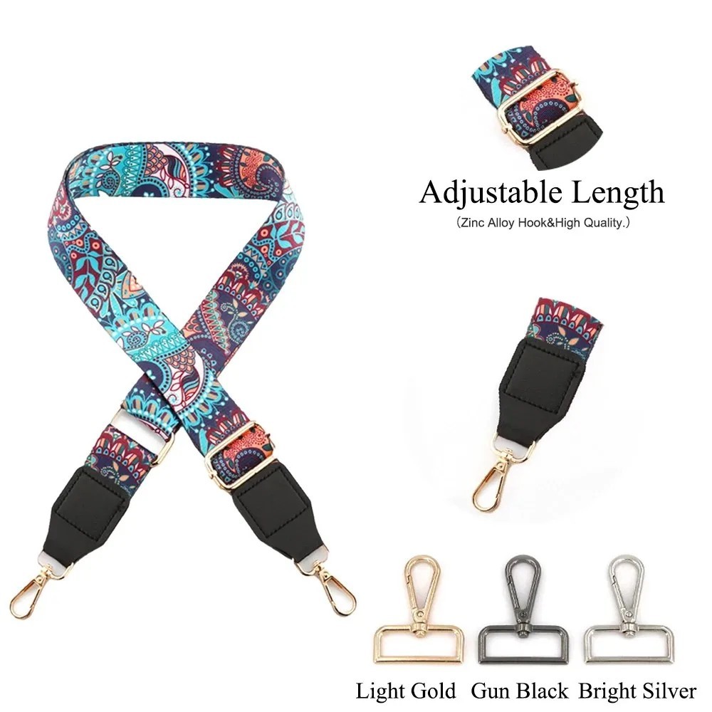 Adjustable Shoulder Bag Strap Detachable Crossbody Replacement Bag Belt