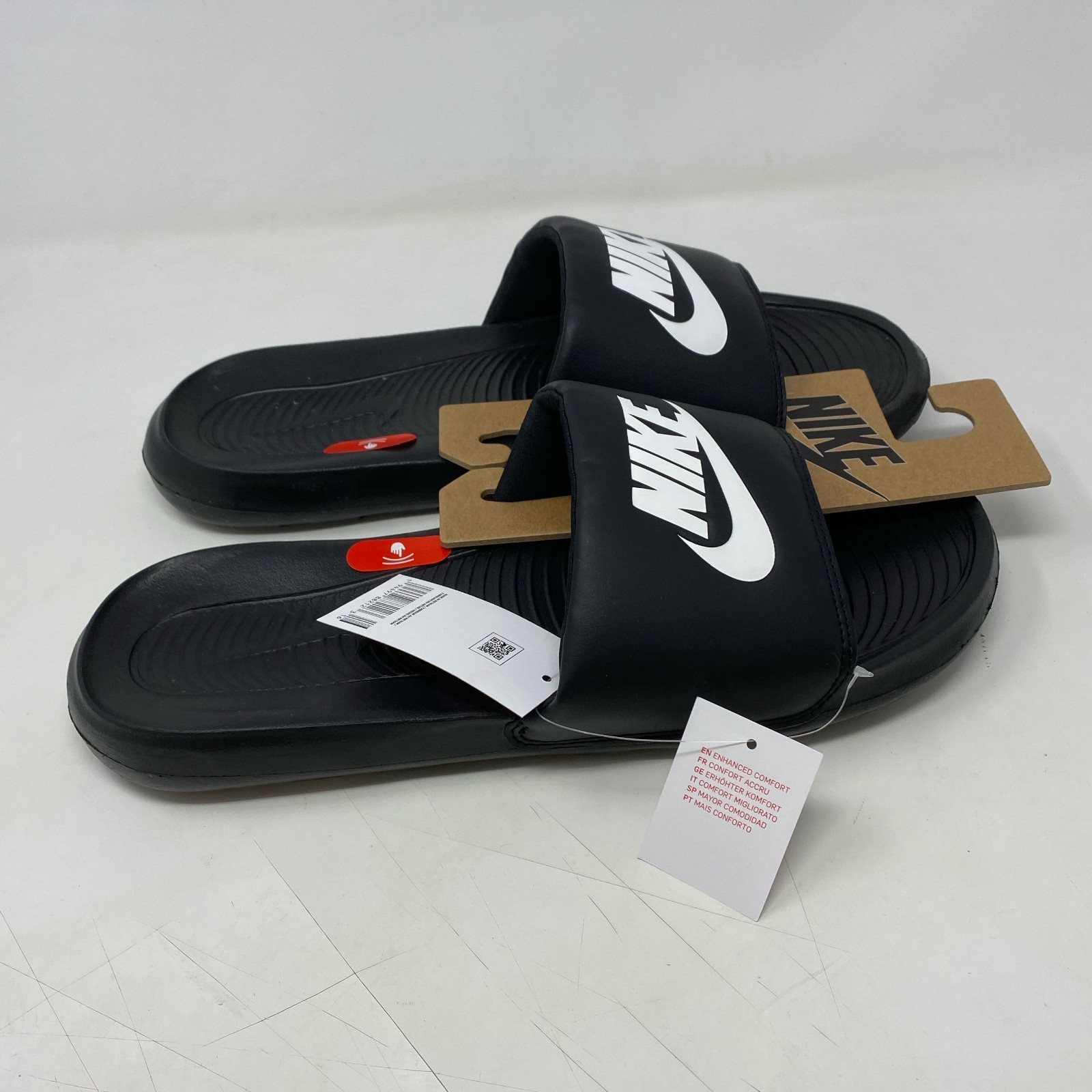 Nike Victori One Slides Black/White Men’s 13 CN9675-002