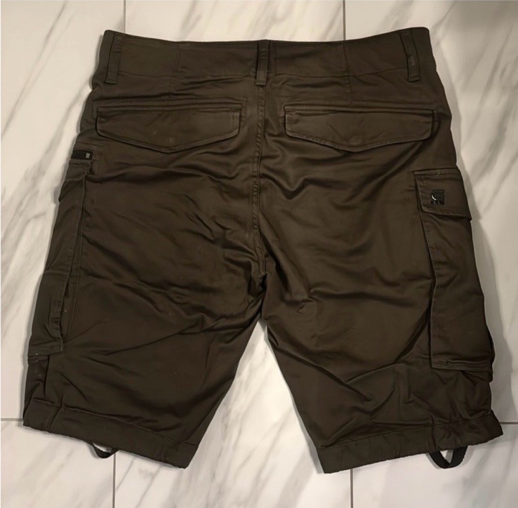 G-Star Raw Men’s Rovic Zip Regular Fit Cargo Shorts Gray New