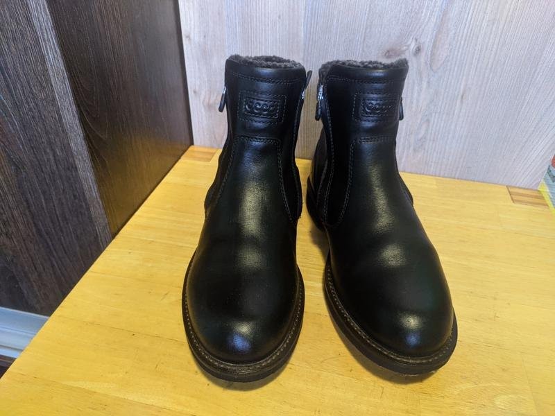 mens ecco boots black 41