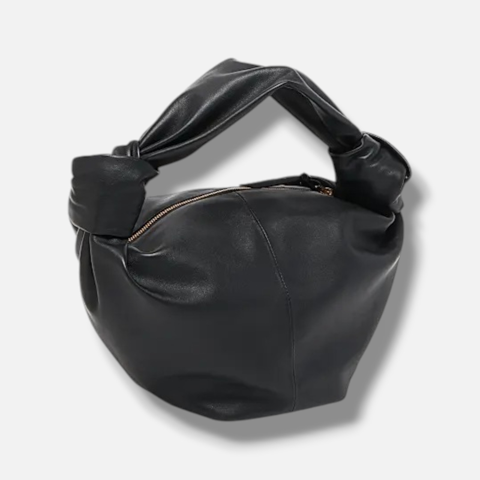 Bottega Veneta Women’s Black Double Knot Mini Top Handle Bag