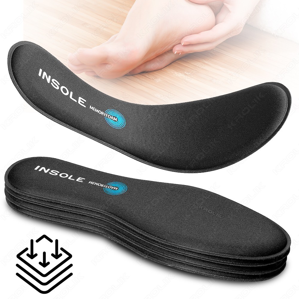 New BINGNIYA Memory Foam Insoles Footbed insert US Men’ Sz 6.5-14