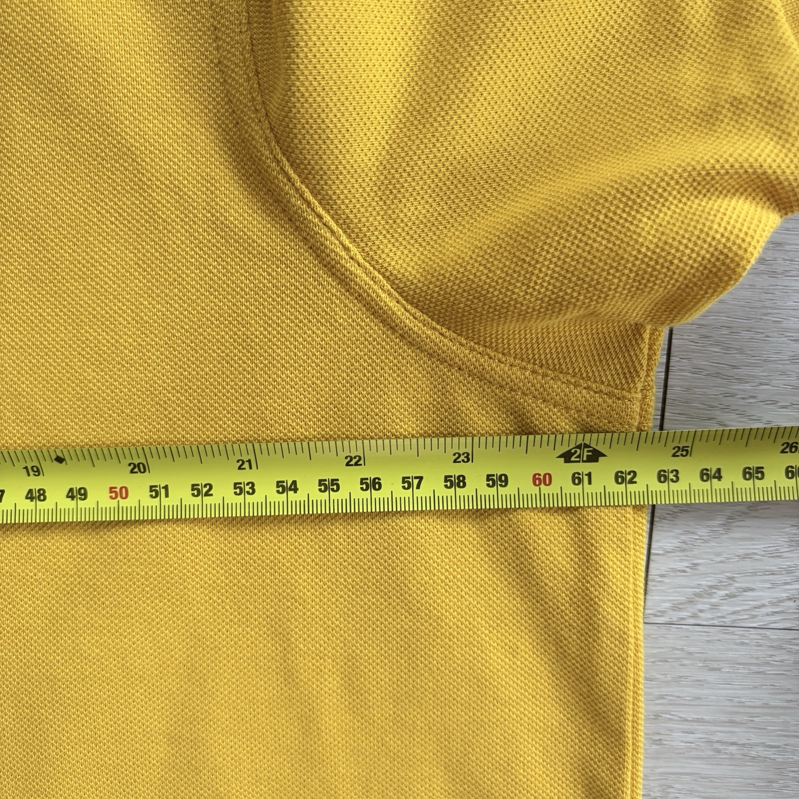 BNWT Fred Perry M3600 Short Sleeve Twin Tipped Polo Shirt Yellow Mens Size 2XL