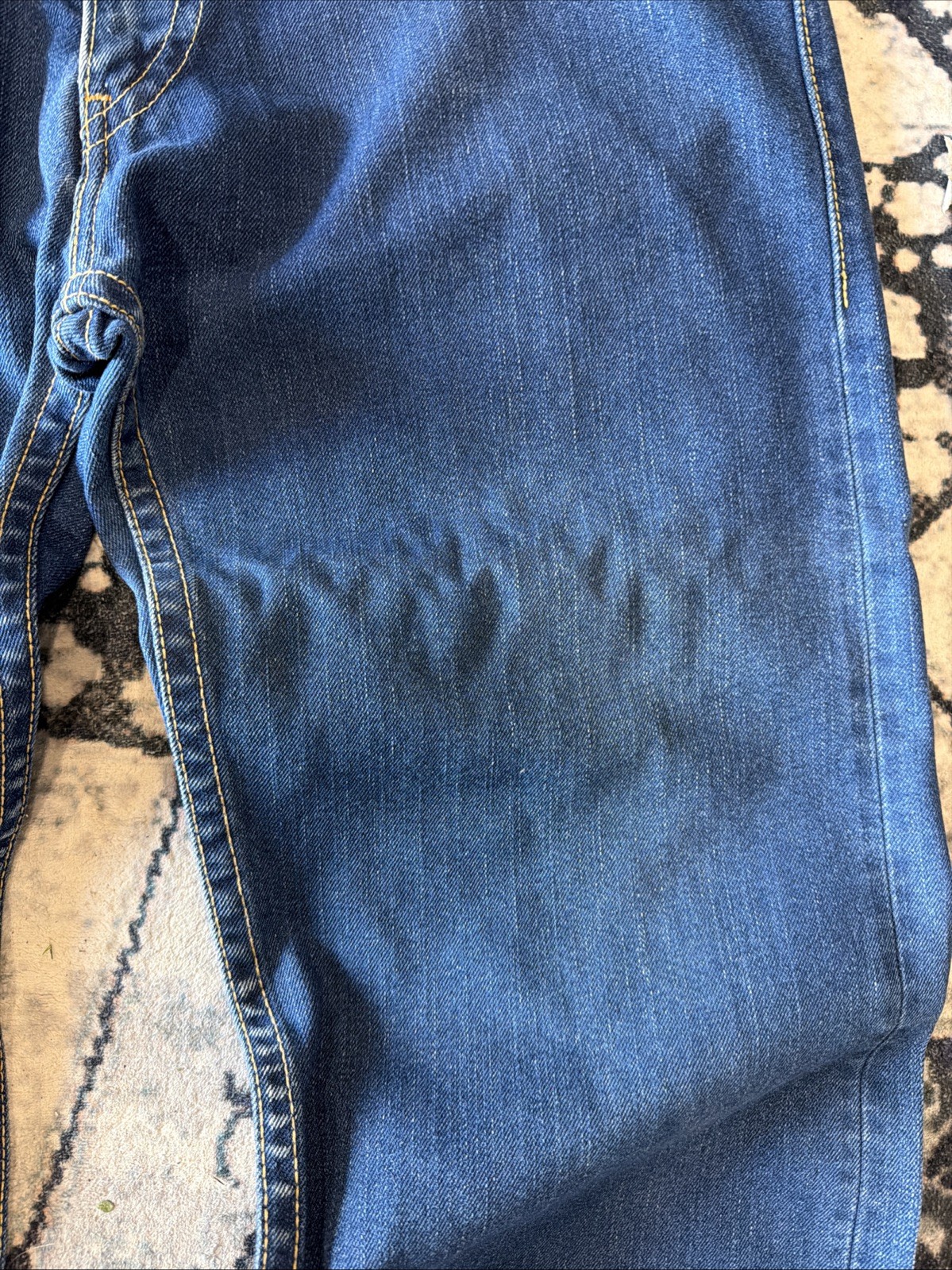 Vintage Y2K Levi’s Type 1 Men’s Real Loose Baggy Denim Jeans Skater size 36×32