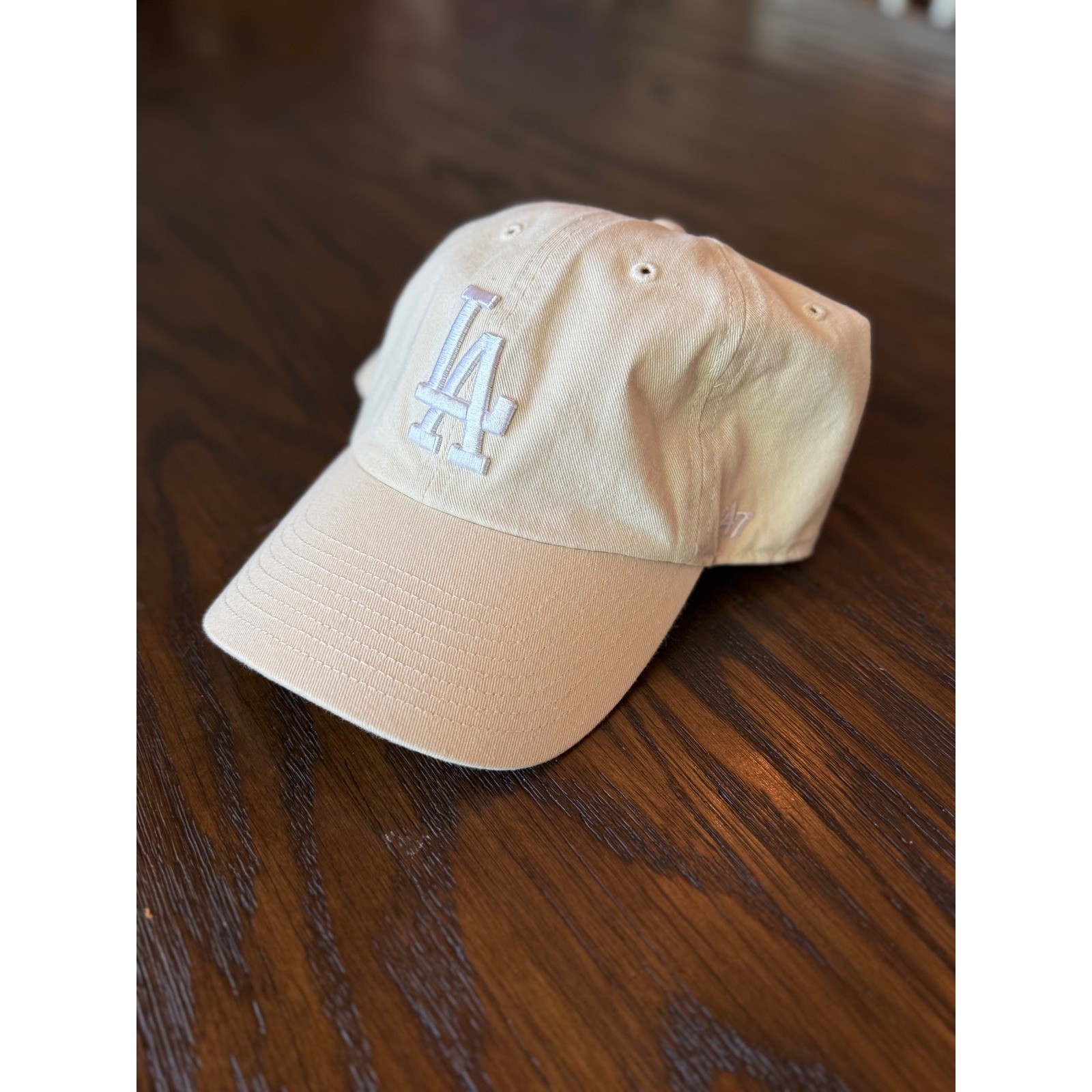 ’47 Brand Los Angeles Dodgers Hat Unisex OSFA Cream Excellent Urban Outfitters