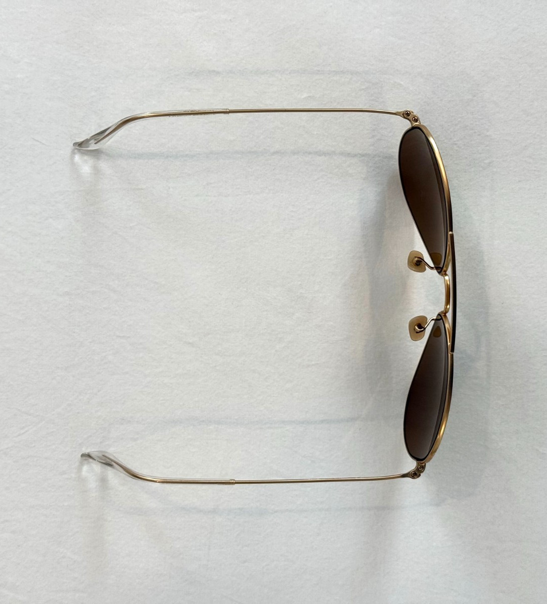 Ray-Ban Aviator RB3025 112/93 Matte Gold Brown Mirror Sunglasses 55[]14 3N