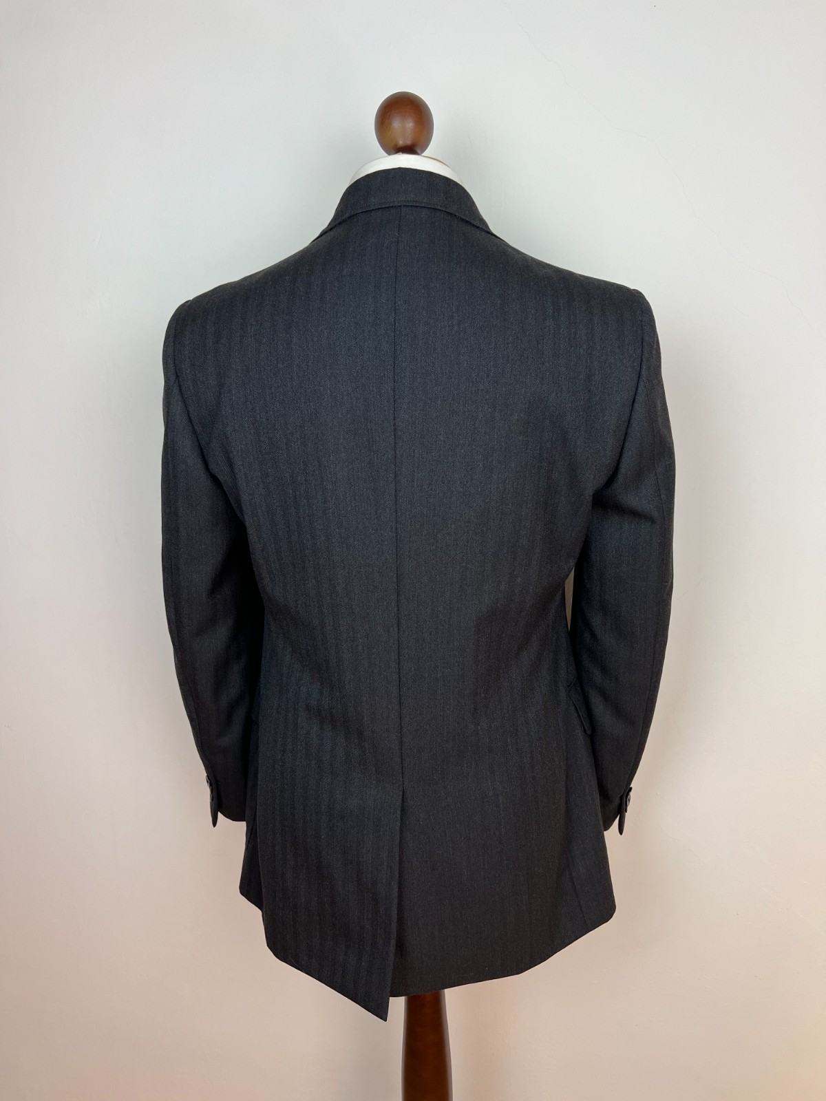 Rare DOUBLE RL (RRL) Ralph Lauren 100% Wool Herrinbone 2 Piece Suit 40US50IT
