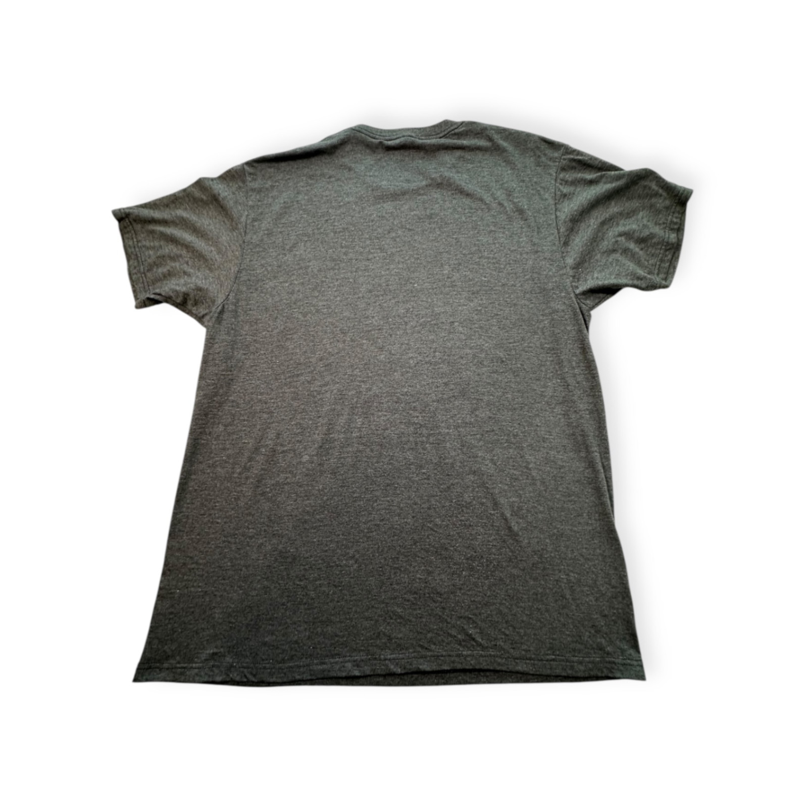 Disney Dark Grey Crew Neck Short Sleeve Cotton Men All Seasons T-Shirt L