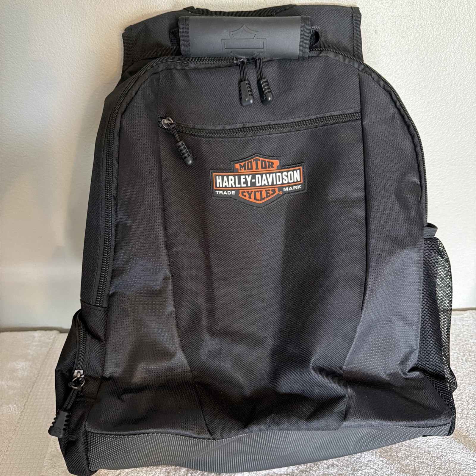 NWOT Harley-Davidson Adjustable Laptop Backpack 18 Inch