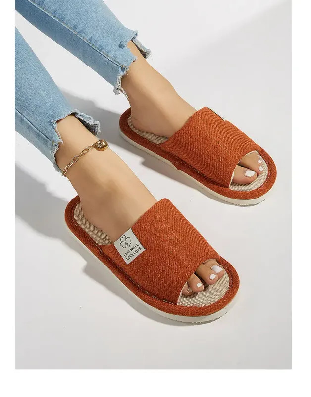 Slippers In Spring&Autumn Comfortable Bedroom Breathable Slippers Men’s&Women’s