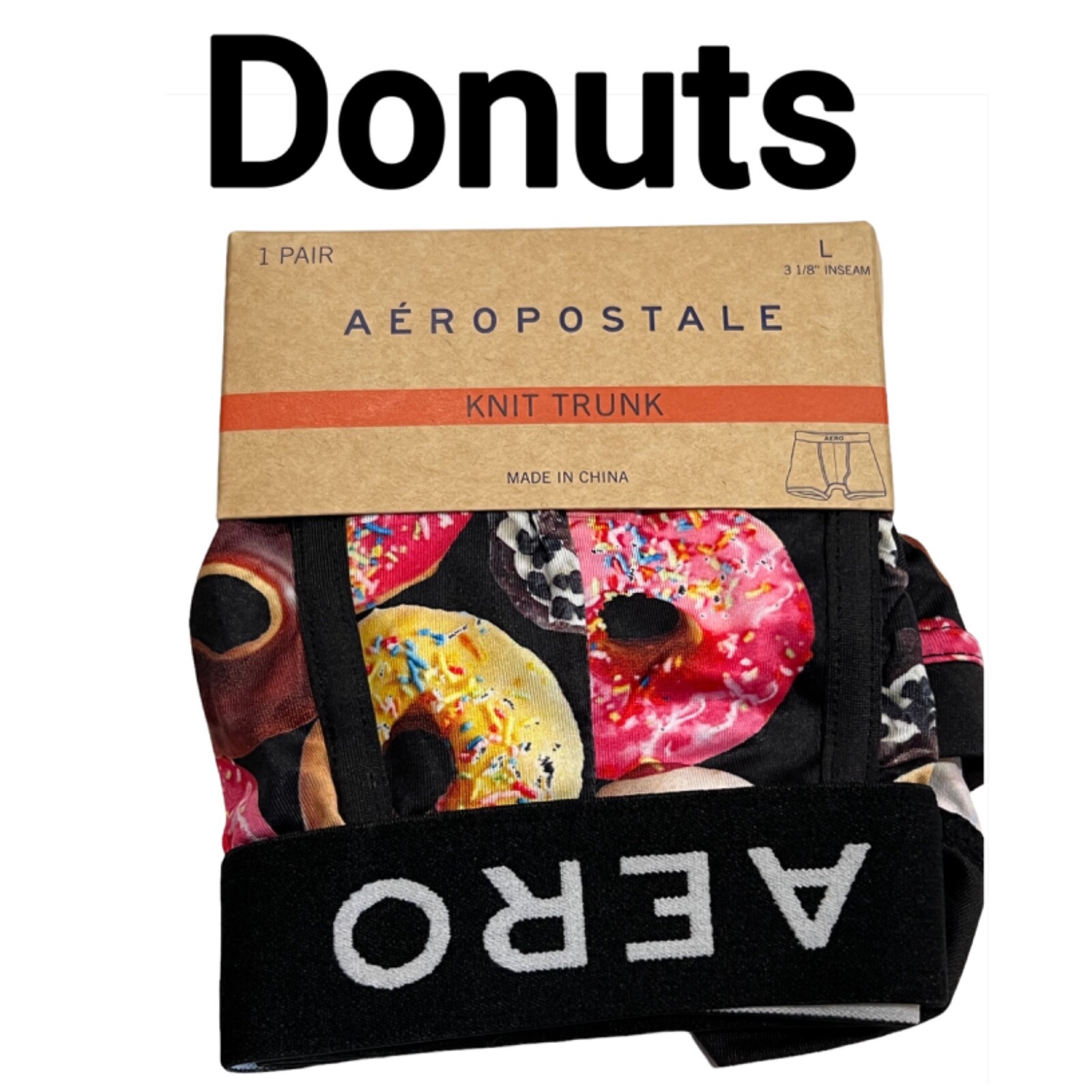 NWT AEROPOSTALE Knit Trunk Underwear Sz S-M-L-XL Assorted Colors #A17