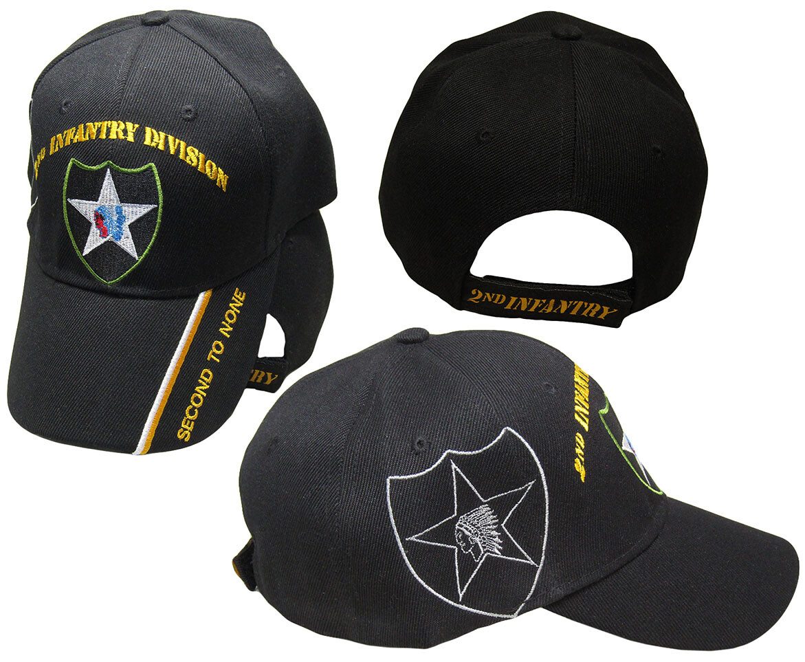 US ARMY 2ND INFANTRY DIVISION “SECOND TO NONE” MILITARY HAT/CAP LICENSED