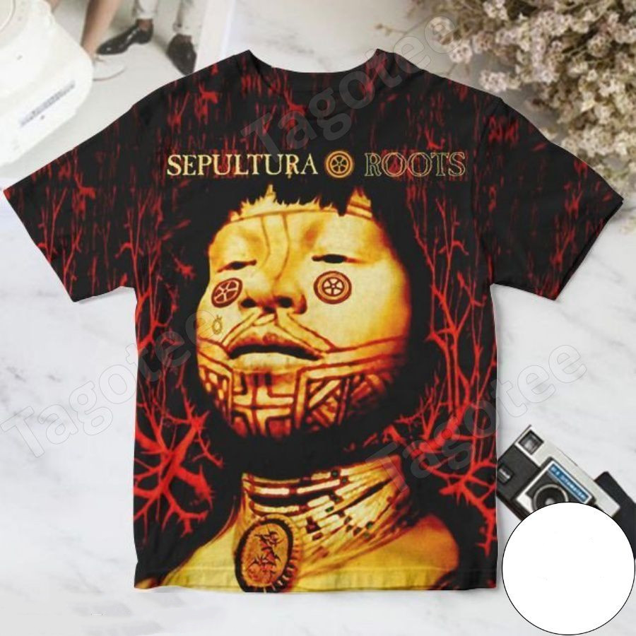 Rare Sepultura Roots Album All Over Print 3D Shirt Men T-Shirt Full Sizes TD1593