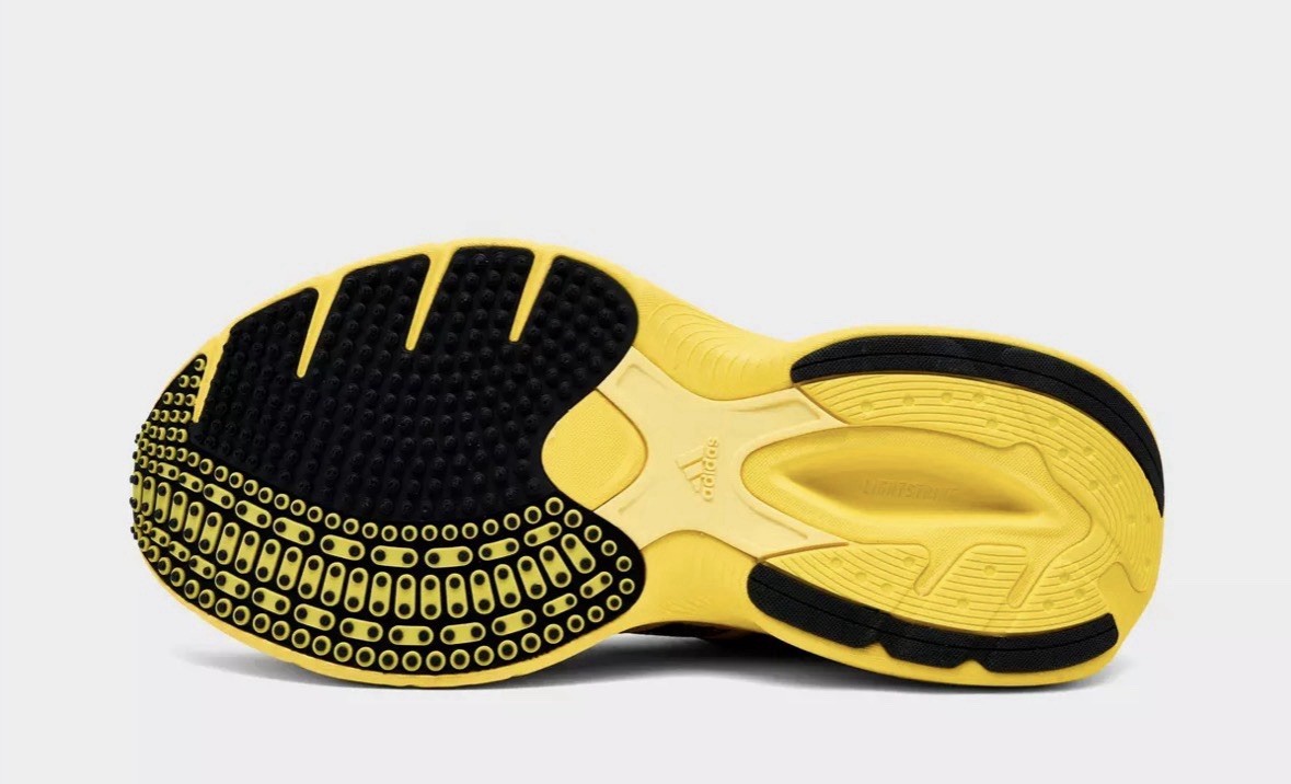 Adidas Adizero Goukana Light Yellow/Black/Silver, US Size 8.5M, 9.5W