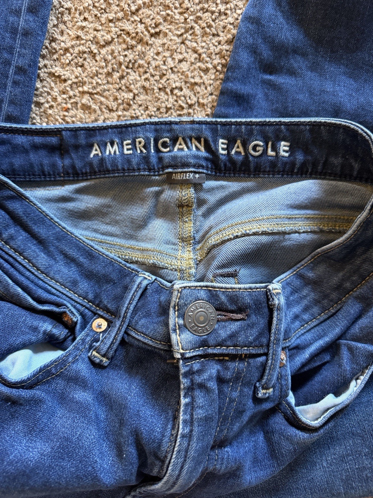 American Eagle Outfitters Men’s Slim Straight Leg Jeans Airflex, Size 29×30