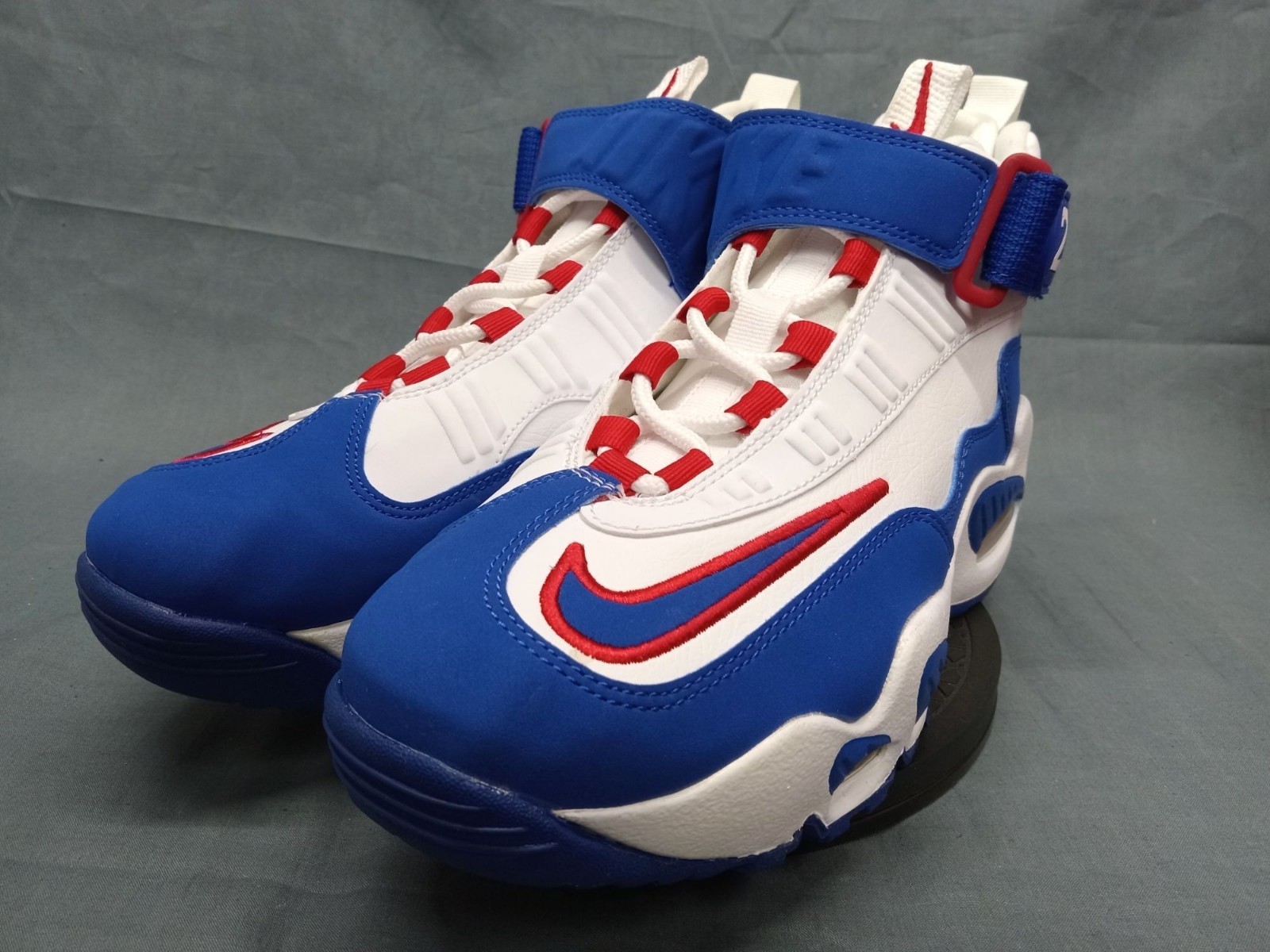 Nike Air Griffey Max 1 (GS) Sneaker USA Red White Blue Boys Size 5 NEW NO BOX!
