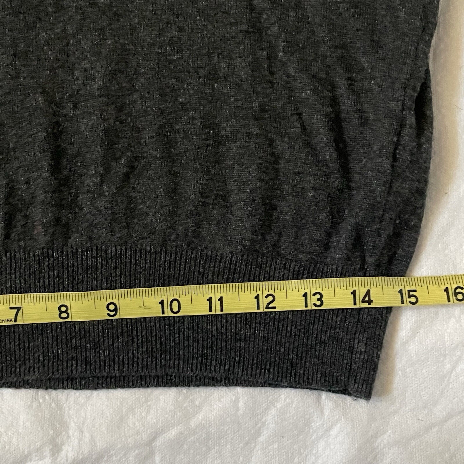 Madewell Sweater Womens Sz S Colorblock Brown Gray Pink Wool Blend Yoke Pullover