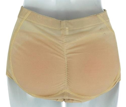 Women’s Silicone Buttocks Butt Shaper Lifter Panty Beige
