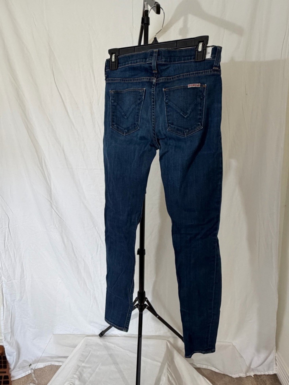 Hudson Nico Super Skinny Mid-Rise Jeans | Dark Wash | Size 26