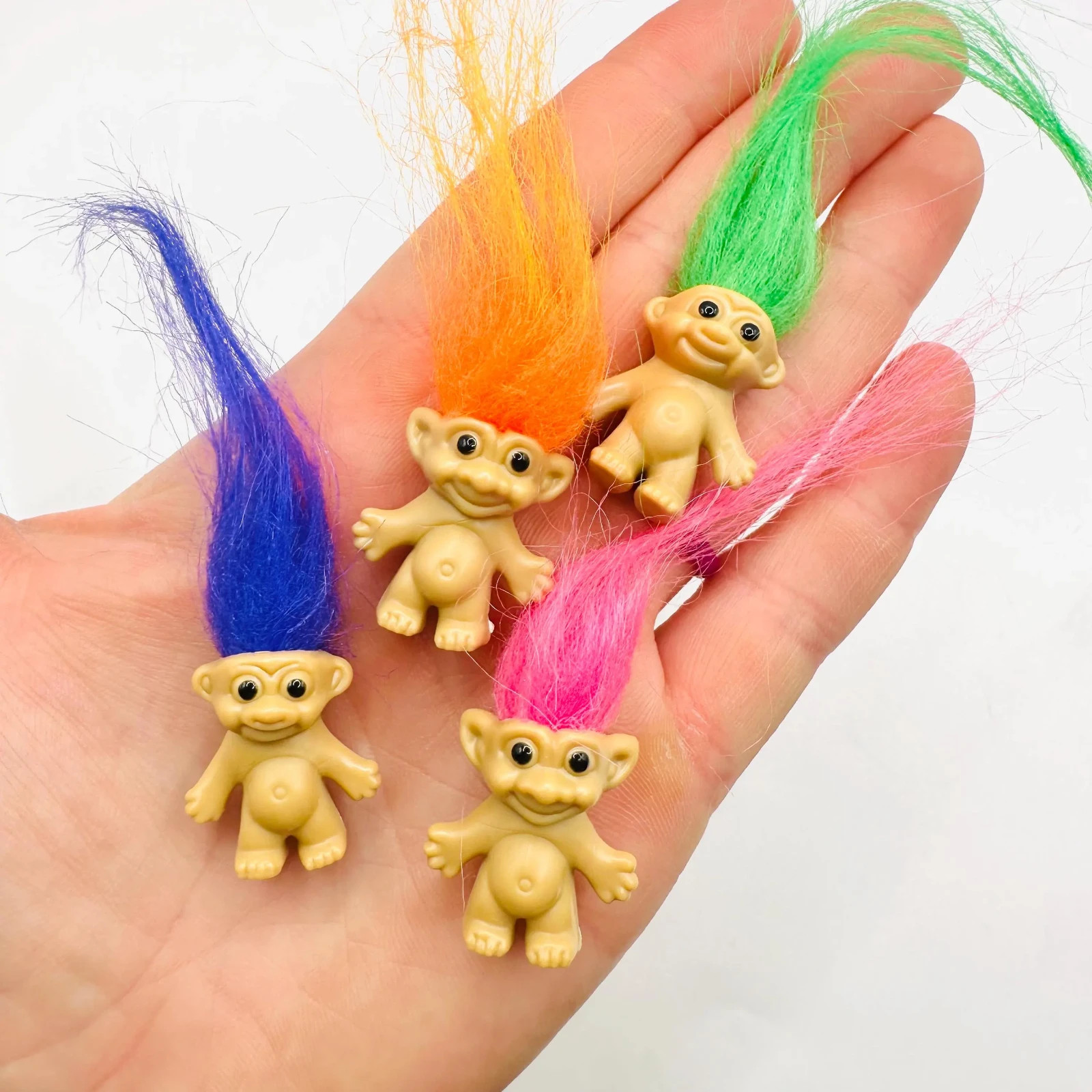 3D Trolls 90s Character Shoe Charm Lot, Fits Croc-style shoes, Cute, Lot, Gift