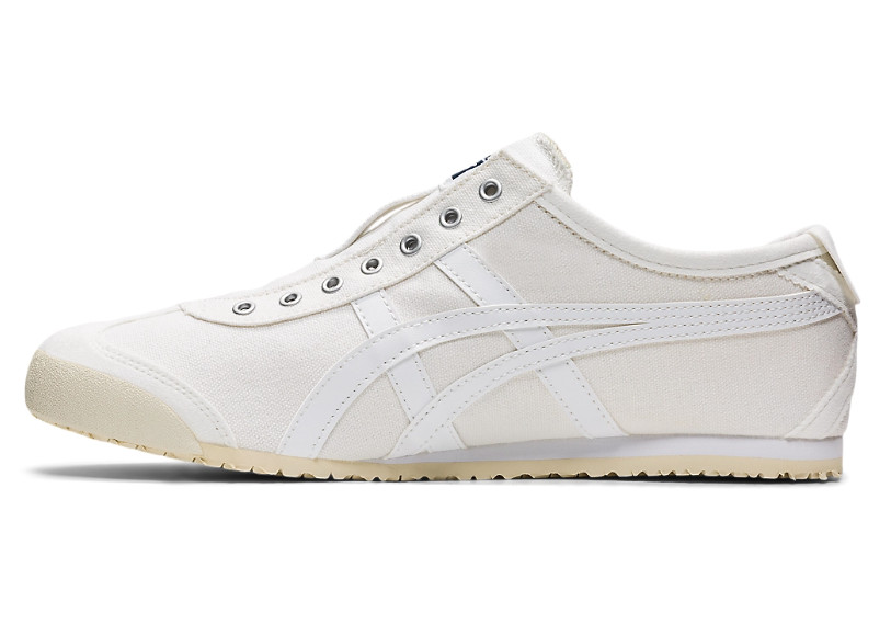Onitsuka Tiger MEXICO 66 SLIP-ON 1183C141 100 WHITE/WHITE New in Box from Japan