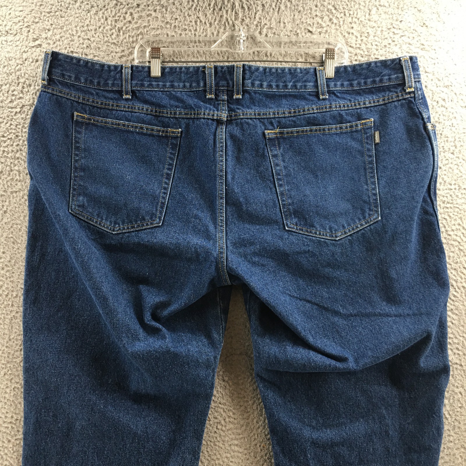 Cabelas Classic Fit Straight Jeans Mens 48/30 (actual 49×28) Blue Denim Mid Rise