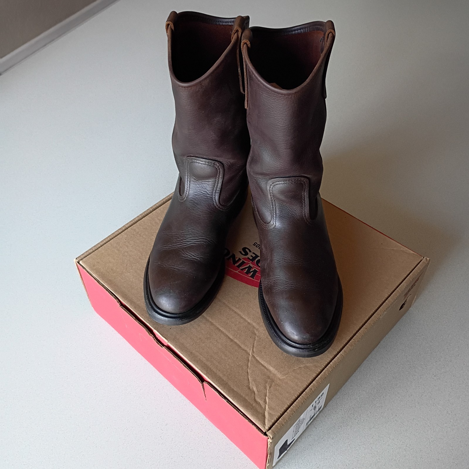 Red Wing 8.5D 1159 Pecos Brown Leather Cowboy/Western Boots USA Made