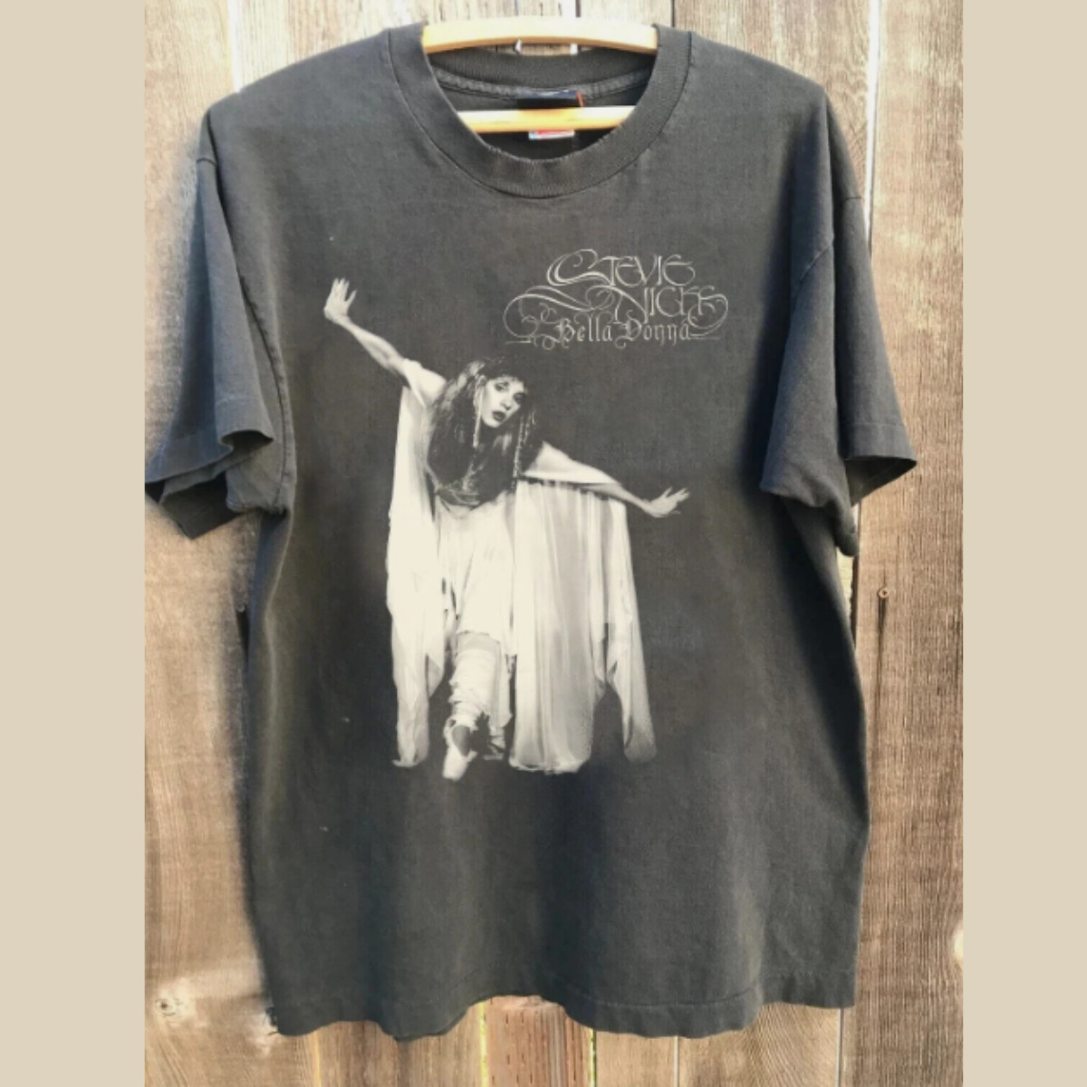 Stevie Nicks Bella Donna Graphic T Shirt Charcoal S-5XL