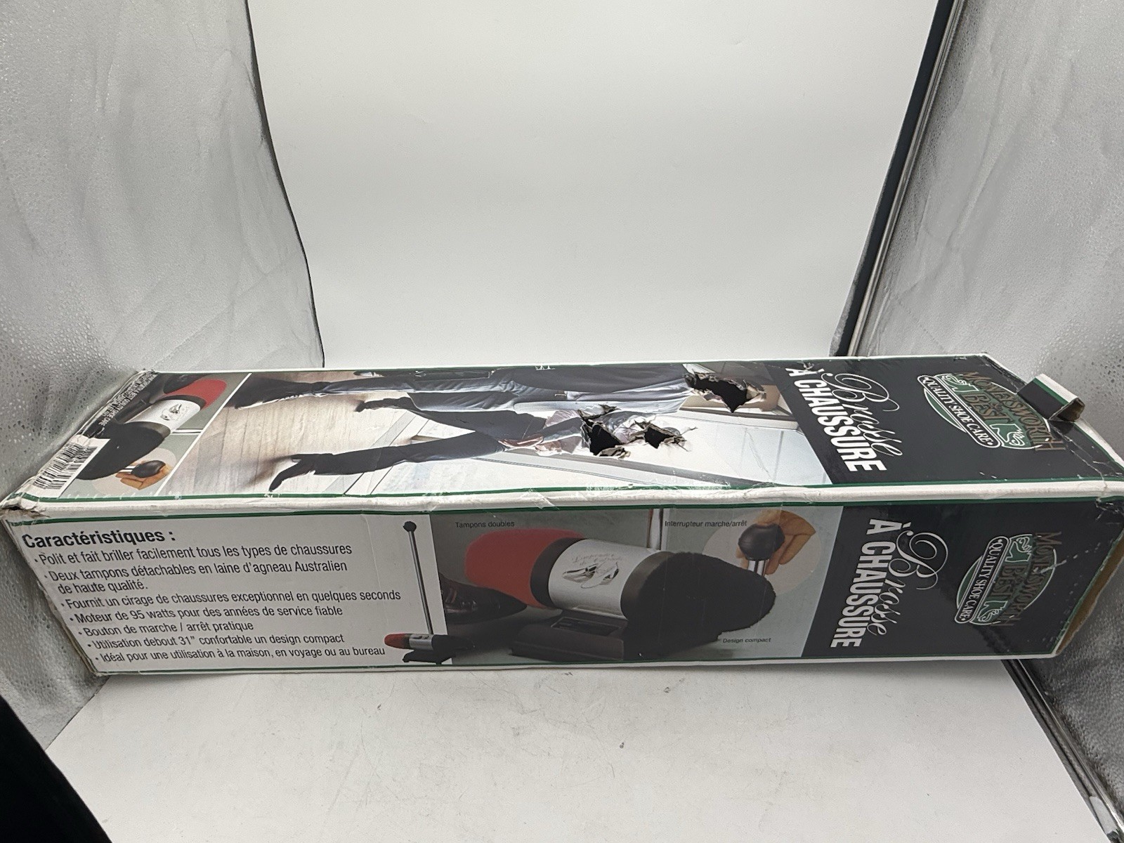 🔥Moneysworth & Best Electric Shoe Polisher, Dual-Buffer Shoe Polisher for All🌟