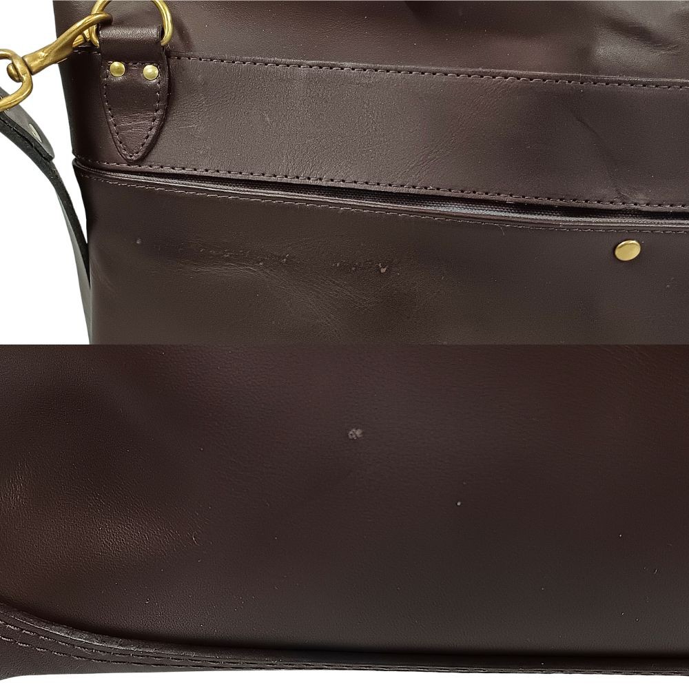 VASCO&Co. Vasco Leather Nelson 2WAY Bag Brown Authentic / 41010