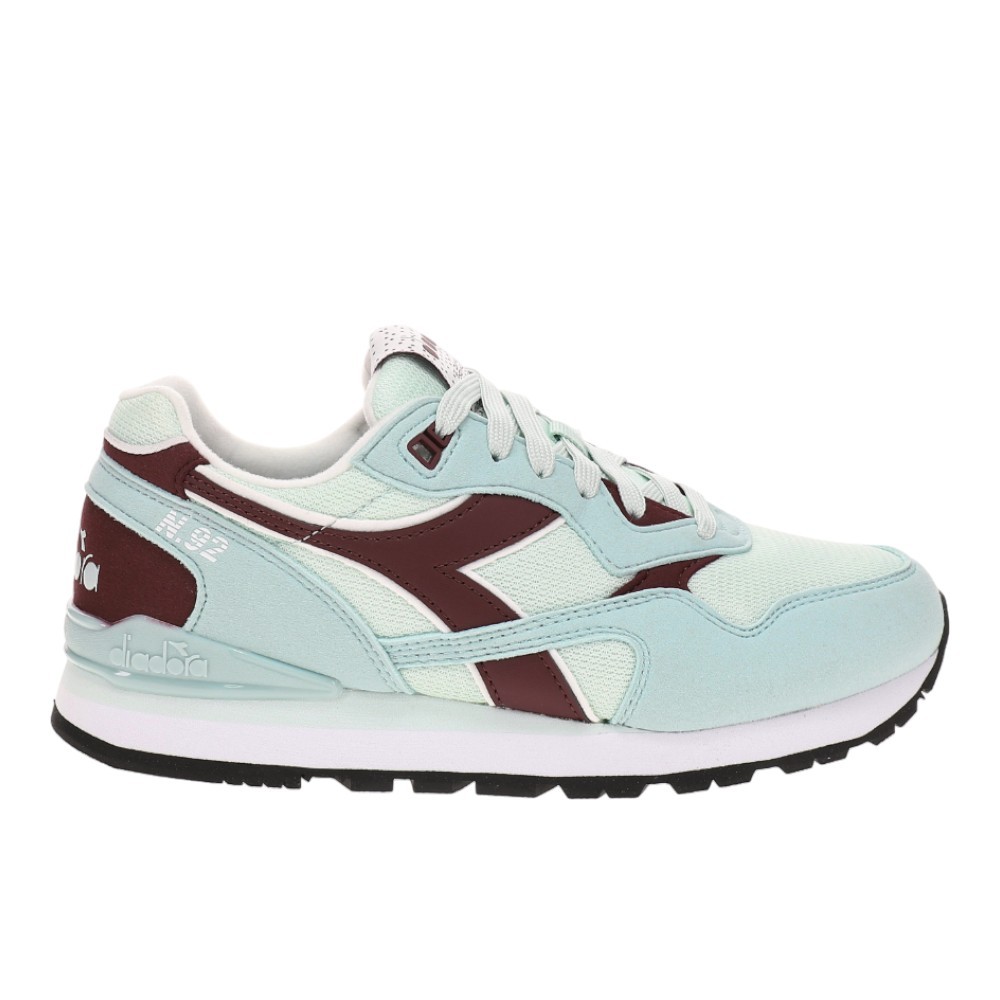 diadora N.92 Lace Up Mens Blue Sneakers Casual Shoes 183076-65126