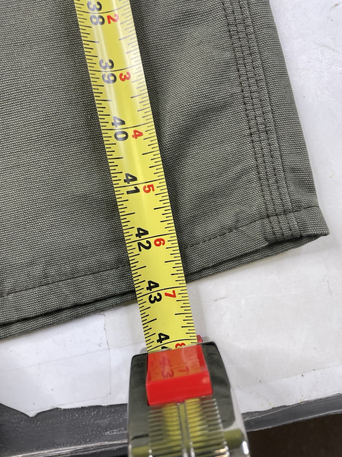 Carhartt Flame Resistant Work Pants Men’s Size 36×32 FRB159 MOS Green Loose Fit